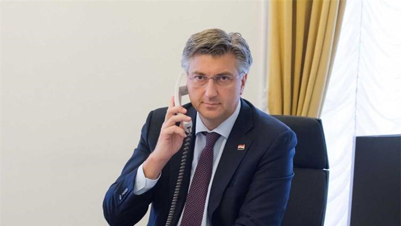 Plenković i Zelenskij o jačanju gospodarske suradnje Hrvatske i Ukrajine te potpori europskom putu Ukrajine